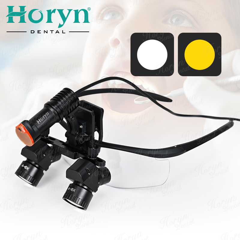 Medical Lab Equipment - Loupe binoculaire dentaire 4X-6X loupe réglable
