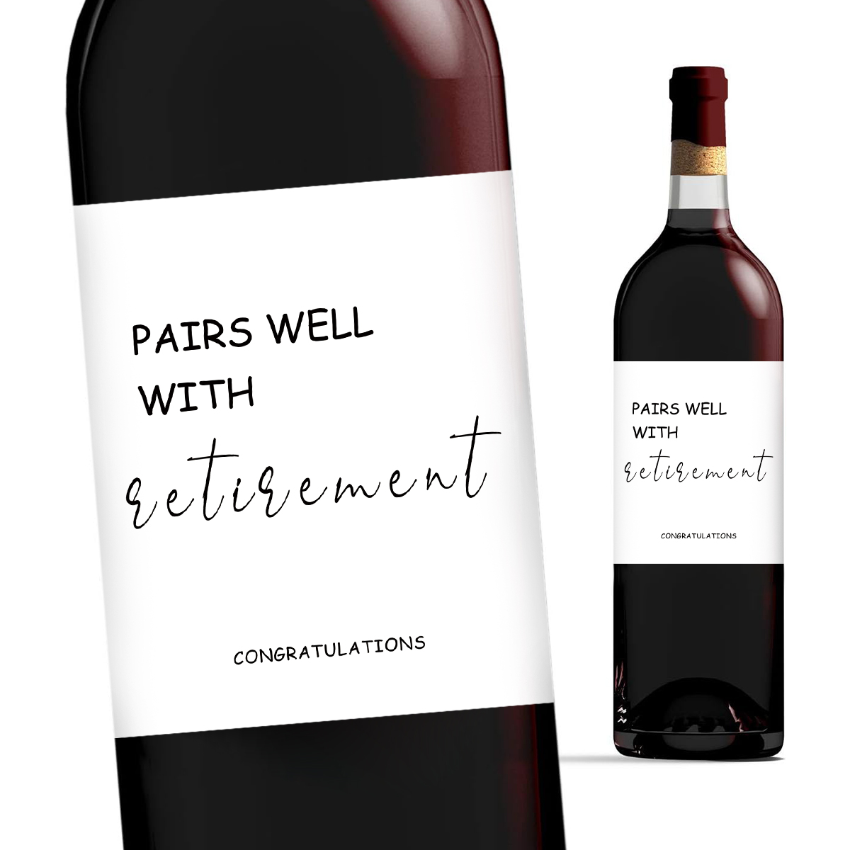 Medical Label - Autocollants attro de bouteille de vin