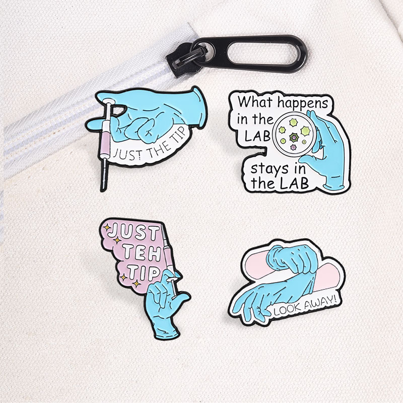 Broche en émail humoristique s - Medical Lab Quotes avis et prix